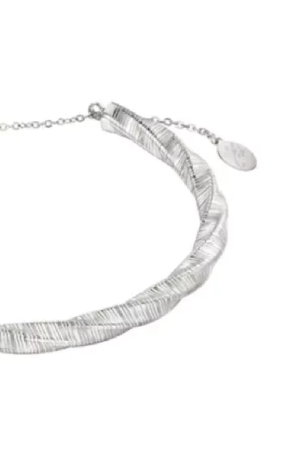 Silver Twisted Bracelet