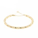 Gold Twisted Bracelet