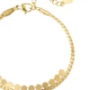 Braided Bracelet Golden Coins