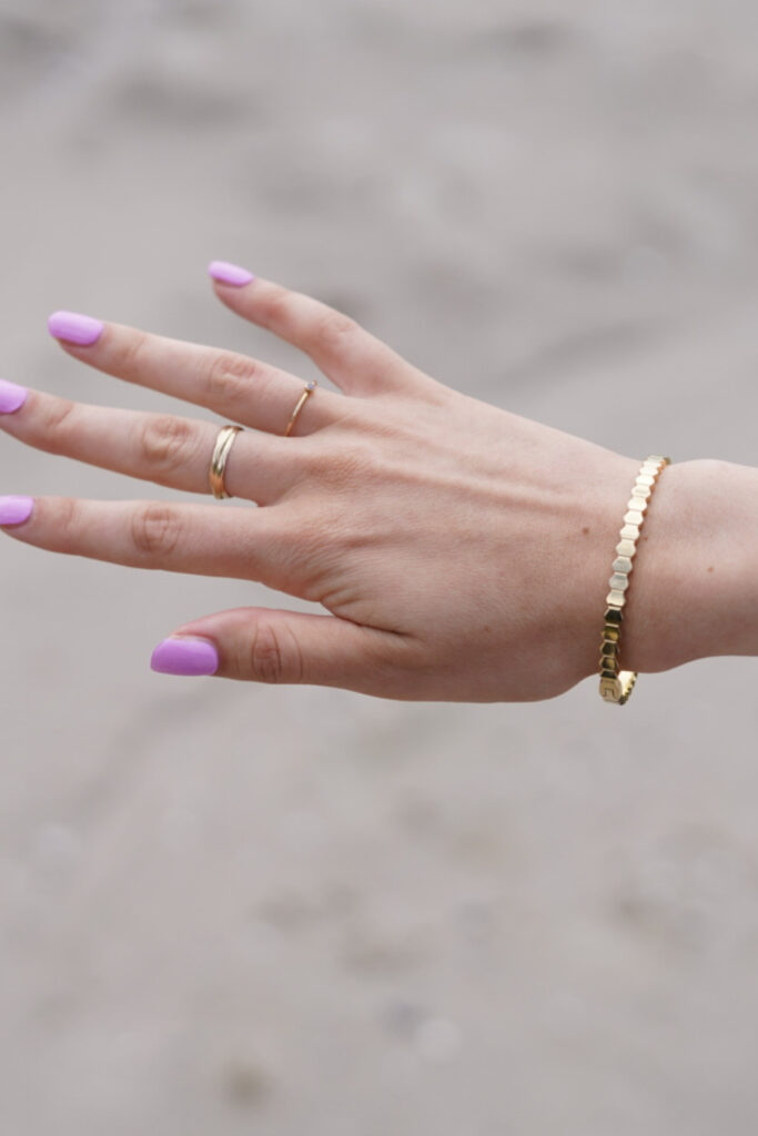 Hexagons bracelet