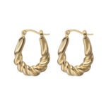 Twisted Elegance Hoops