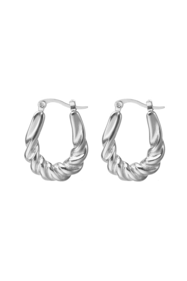 Twisted Elegance Hoops