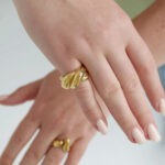 Bolt Twisted Ring