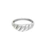 Silver Spiral Ring