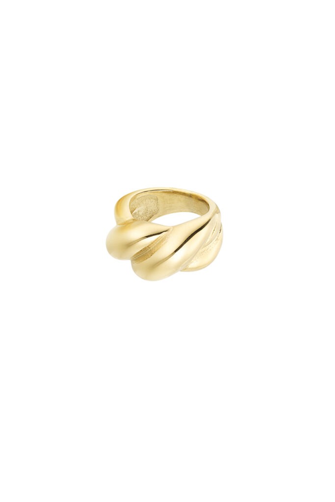 Bolt Twisted Ring