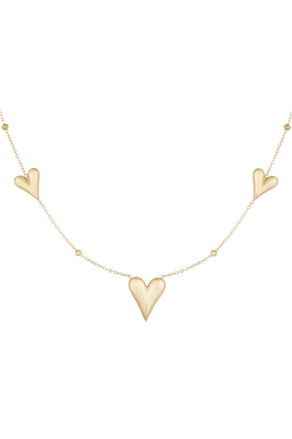 Three Hearts Necklace - Afbeelding 2